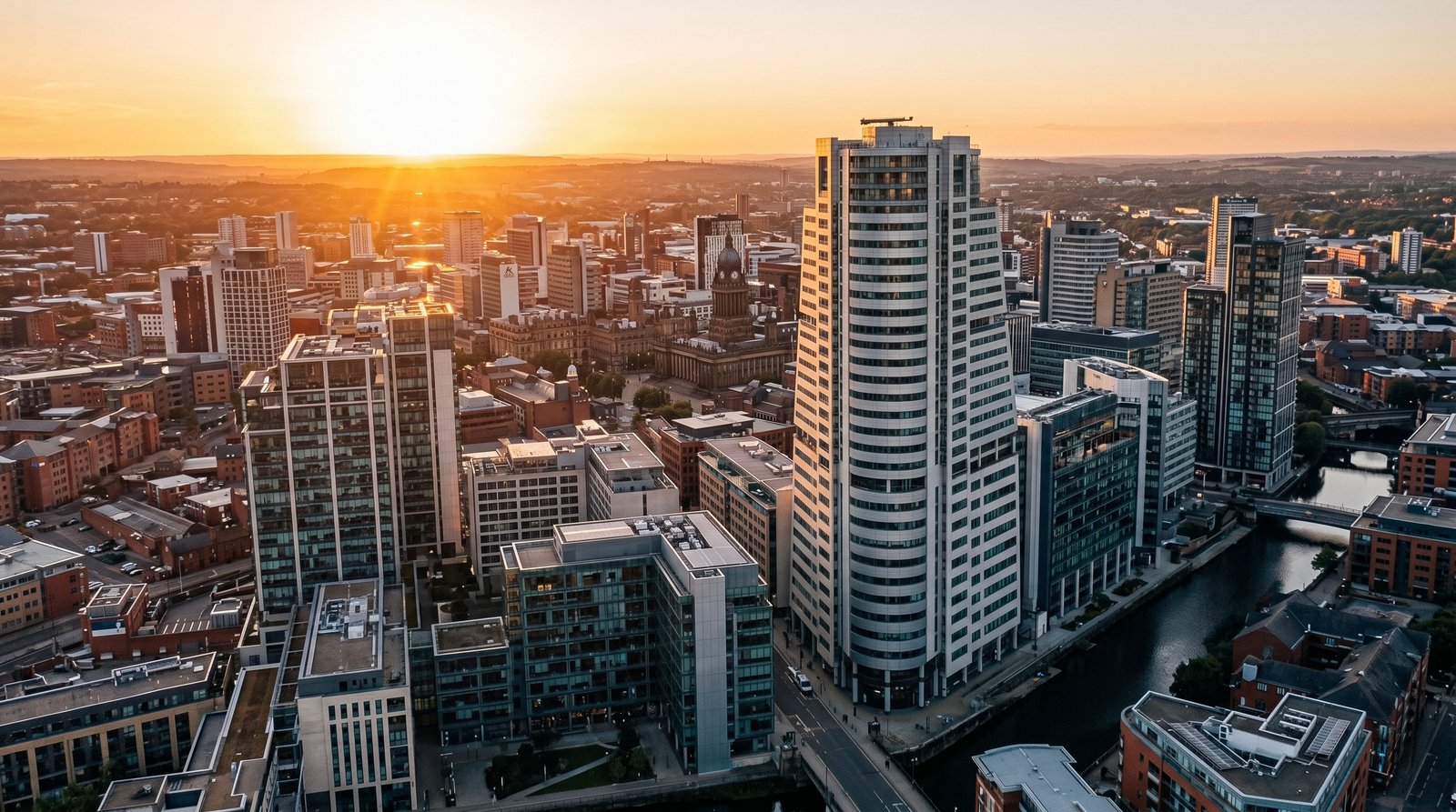 Leeds skyline